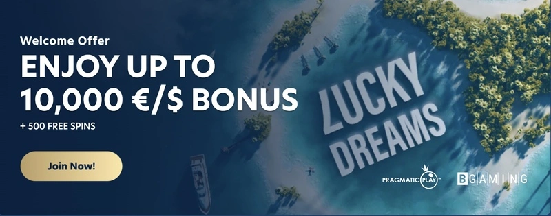 Bonuses at LuckyDreams